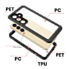 Galaxy S24 Plus REDPEPPER Dot Series Clear Protective Waterproof Case (Only Ground Shipping)