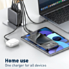 LDNIO USB C+C+C+A GaN Super Fast Travel Charger (100W) (Only Ground Shipping)