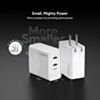 Esoulk EK2005 Dual USB C Wall Charging Plug (WHITE) (65W) (Only Ground Shipping)
