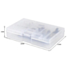 Double-Layer PVC Component Storage Box for Phone IC Repair Parts