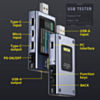 FNB58 USB Tester - Voltmeter & Ammeter with TYPE-C Fast Charge Detection (Not Returnable)