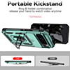 Dual Layers Hybrid Case (Green) for Google Pixel 9 Pro XL / 10 Pro XL / 11 Pro XL with Metal Ring and Camera Protector (Only Ground Shipping)