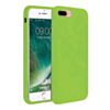 Soft Solid Silicone Case (Full Buttom Cover) - GREEN for iPhone 8P / 7P (Only Ground Shipping)