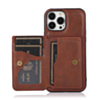 Leather Pocket Wallet Magnetic Case - BROWN for iPhone 7G / 8G / SE 2020 (Only Ground Shipping)