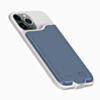Soft Rubber Slim Charging Case (5500 mAh) for iPhone 12 Pro Max (BLUE) (Only Ground Shipping)