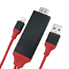 Display 2in1 Cable for HDMI & USB-A / L (HDTV / Charging & Data) (3ft) (Only Ground Shipping)