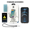 SHELLBOX Waterproof Case Surfing Underwater Diving for iPhone 13 Pro (Only Ground Shipping)