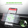 Esoulk One Touch Air Vent Car Mount (BLACK) (Only Ground Shipping)