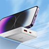 LDNIO PQ16 Magnetic Wireless Power Bank (WHITE) (10000 mAh) (Only Ground Shipping)
