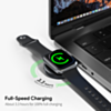 Esoulk Convenient Magnetic Wireless Charger for Smart Watch - BLACK (Only Ground Shipping)