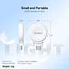 Esoulk Convenient Magnetic Wireless Charger for Smart Watch - WHITE (Only Ground Shipping)