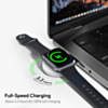 Esoulk Convenient Magnetic Wireless Charger for Smart Watch - WHITE (Only Ground Shipping)