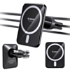 Esoulk Magnetic Wireless Charger Air Vent Car Mount (15W) (BLACK) (Only Ground Shipping)