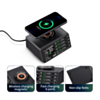 QianLi Mega-Idea PQW110 110W Fast Charging Digital Display Desktop Power Supply with Wireless Charging (Only Ground Shipping)