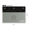 LuoWei LW-M1 Microscope Tin Planting Platform with Silicone Pad / BLACK (Only Ground Shipping) (Not Returnable)