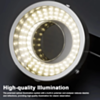 iFixes iL37 Microscope Polarized Optical System LED Illuminating Ring Light 96pcs LED Light