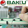 BAKU 7-SA SR Non-Magnetic Stainless Steel Tweezers