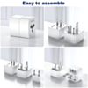 LDNIO Z4 6A Universal Plug Max (WHITE) (Only Ground Shipping)