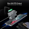 Esoulk PD Dual USB-C Wall Charger (45W) (BLACK) (Only Ground Shipping)
