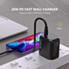 Esoulk USB C Wall Adapter (20W) (BLACK) (Only Ground Shipping)