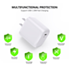 Esoulk USB C Wall Adapter (20W) (WHITE) (Only Ground Shipping)