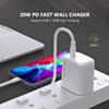 Esoulk USB C Wall Adapter (20W) (WHITE) (Only Ground Shipping)