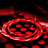 Visible USB A-M Flowing LED Fast Charging Cable (RED) (3ft) (5W) (Only Ground Shipping)
