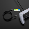 Dobe USB C-C Data Cable for PlayStation 5 / Xbox Controllers (5ft) (Only Ground Shipping)