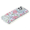 Flower Print Design Hard Clear Case - G100 for iPhone XR (Only Ground Shipping)