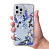 Flower Print Design Hard Clear Case - G103 for iPhone XR (Only Ground Shipping)