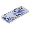 Flower Print Design Hard Clear Case - G103 for iPhone XR (Only Ground Shipping)