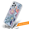 Flower Print Design Hard Clear Case - G105 for iPhone 8 / 7 (Only Ground Shipping)