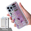 Liquid Quicksand Glitter Cover Case - S12 for iPhone 12 Pro Max (Only Ground Shipping)