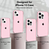 Ultra Glossy Protector Case - CLEAR PINK for iPhone 13 Pro (Only Ground Shipping)