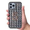 Crystal Stones Case with Five Adornment - CLEAR for iPhone 7G / 8G / SE 2020 (Only Ground Shipping)