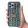 Crystal Stones Case with Five Adornment - GREEN for iPhone 8P / 7P (Only Ground Shipping)