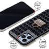 Crystal Stones Case with Bag Adornment - BLACK for iPhone 7G / 8G / SE 2020 (Only Ground Shipping)