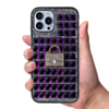 Crystal Stones Case with Five Adornment - PURPLE for iPhone 7G / 8G / SE 2020 (Only Ground Shipping)