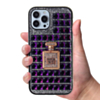 Crystal Stones Case with Perfume Adornment - PURPLE for iPhone XR (Only Ground Shipping)