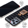Crystal Stones Case with Perfume Adornment - BLACK for iPhone 7G / 8G / SE 2020 (Only Ground Shipping)