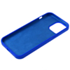 Soft Solid Silicone Case (Full Buttom Cover) - SEA BLUE for iPhone 13 Pro (Only Ground Shipping)