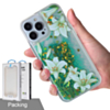 Liquid Quicksand Glitter Cover Case - M5 for iPhone 12 Pro Max (Only Ground Shipping)