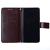 iPhone 13 Mini Leather Wallet Case with Card Slot - BROWN (Only Ground Shipping)