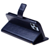 Leather Wallet Case with Card Slot - DARK BLUE for iPhone 12 / 12 Pro (Only Ground Shipping)