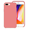 Soft Solid Silicone Case (Full Bottom Open) - AMARANTH PINK for iPhone 8P / 7P (Only Ground Shipping)