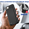 Portable Protective Charging Case (8000 mAh) for iPhone 8P/7P/6SP/6P (BLACK) (Only Ground Shipping)