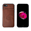 Leather Pocket Wallet Magnetic Case - BROWN for iPhone 7G / 8G / SE 2020 (Only Ground Shipping)