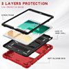 Full Body Protection Case - RED for iPad 10.2" (7th / 8th / 9th) (Only Ground Shipping)