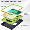 Full Body Protection Case - NAVY BLUE / GREEN for iPad 10.2" (7th / 8th / 9th) (Only Ground Shipping)