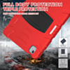 Full Body Protection Stand Case - RED for iPad Air 13 (2024) / Pro 12.9 (3rd / 4th / 5th / 6th) (Only Ground Shipping)